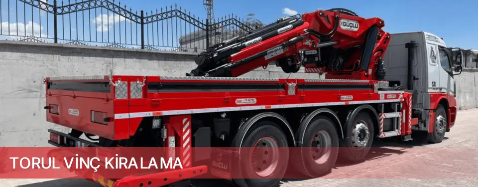 Torul İlçemi Vinç Kiralama